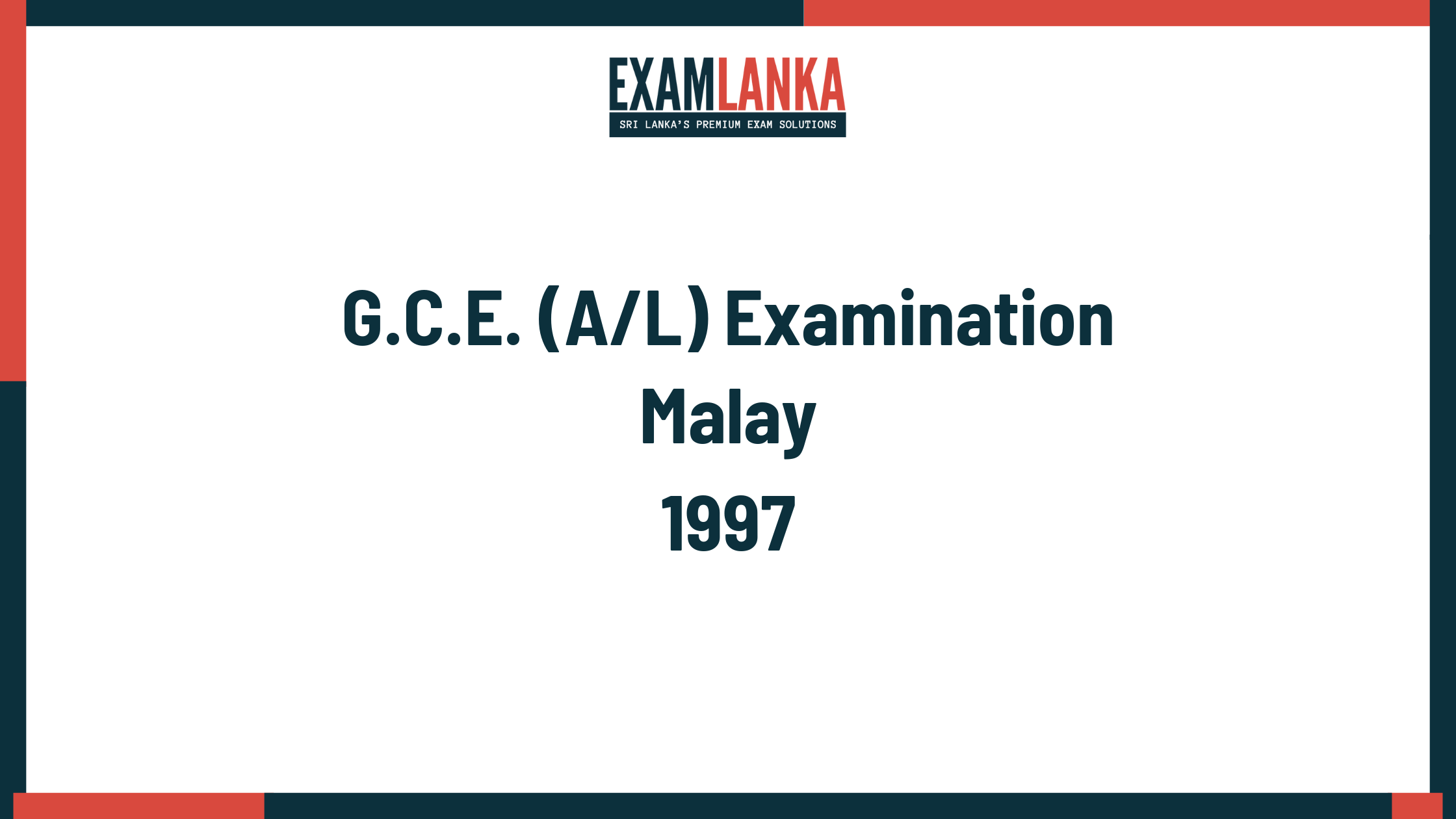 1997 malay past paper