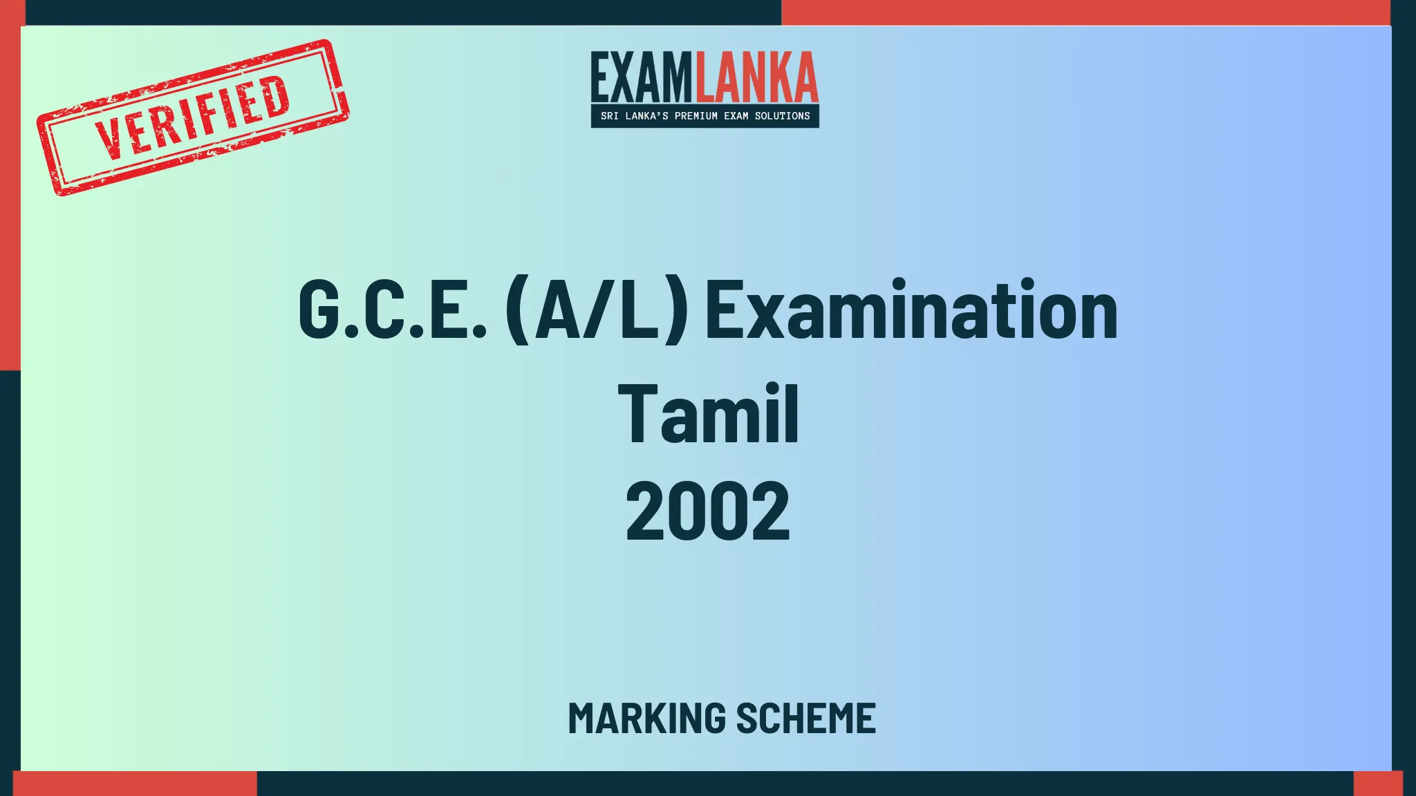 2002 tamil marking  medium