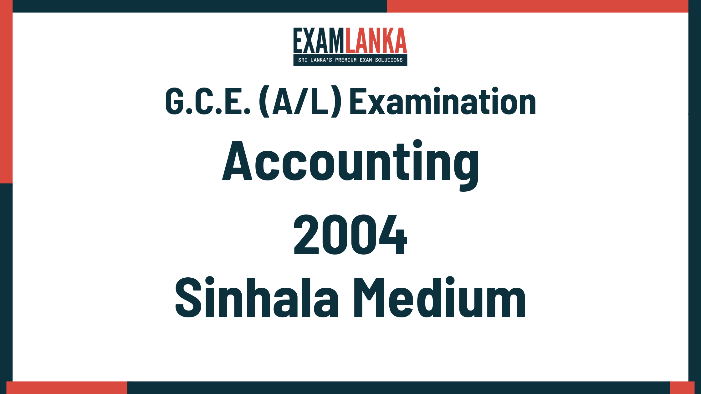 2004 accounting past paper sinhala medium