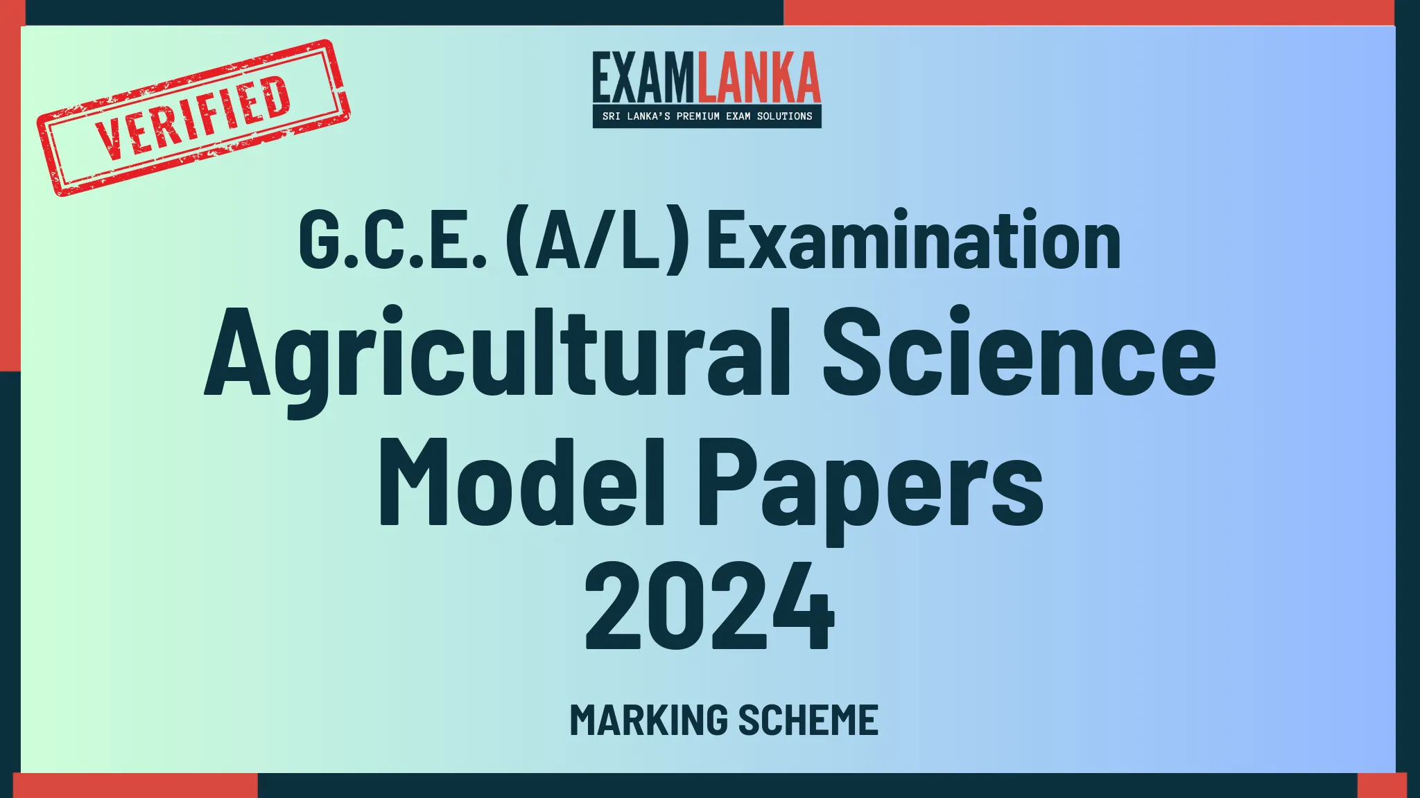 2024-al-agricultural-science-model-paper-marking-scheme