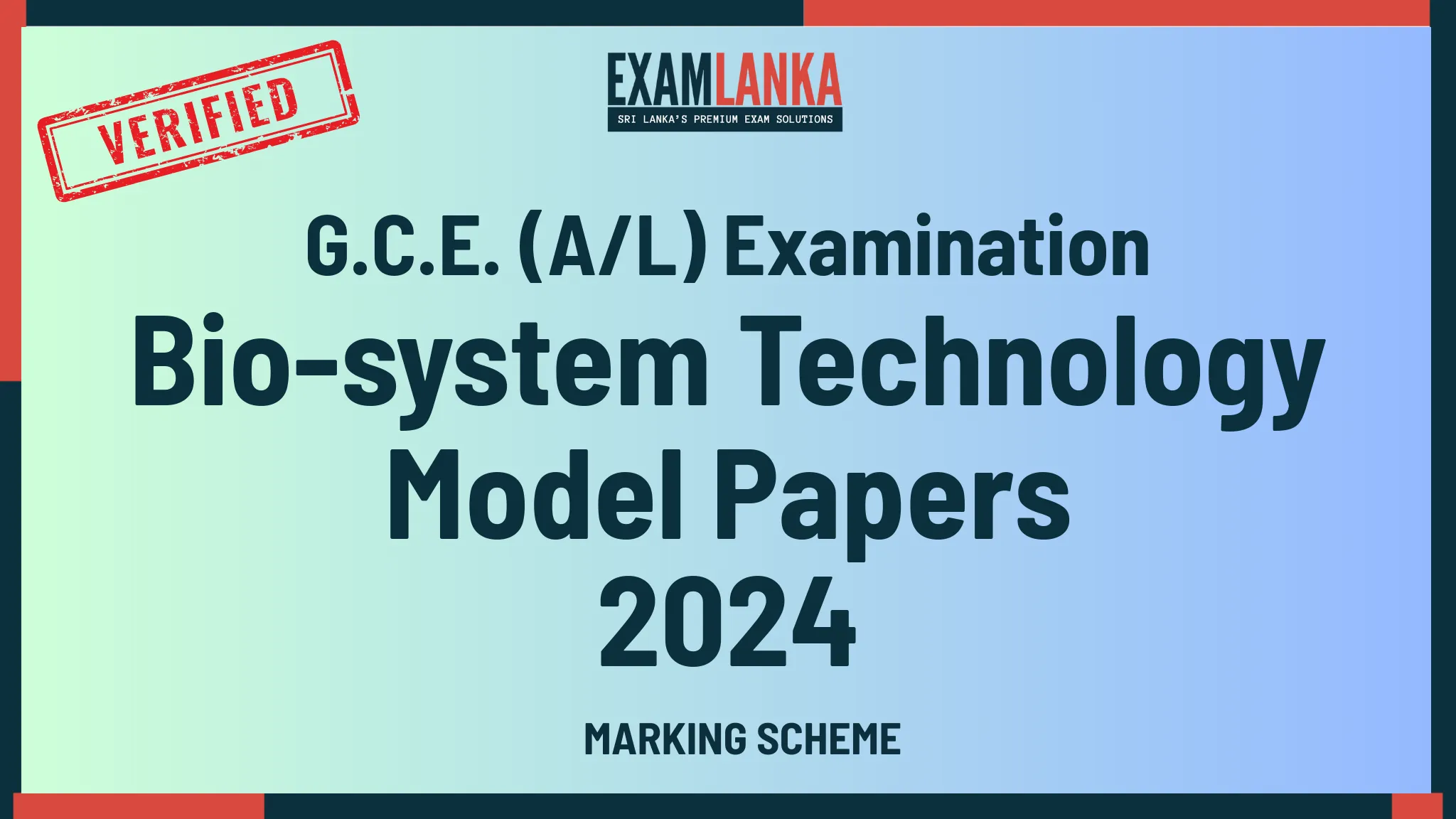 2024-al-bio-system-technology-model-paper-marking-scheme