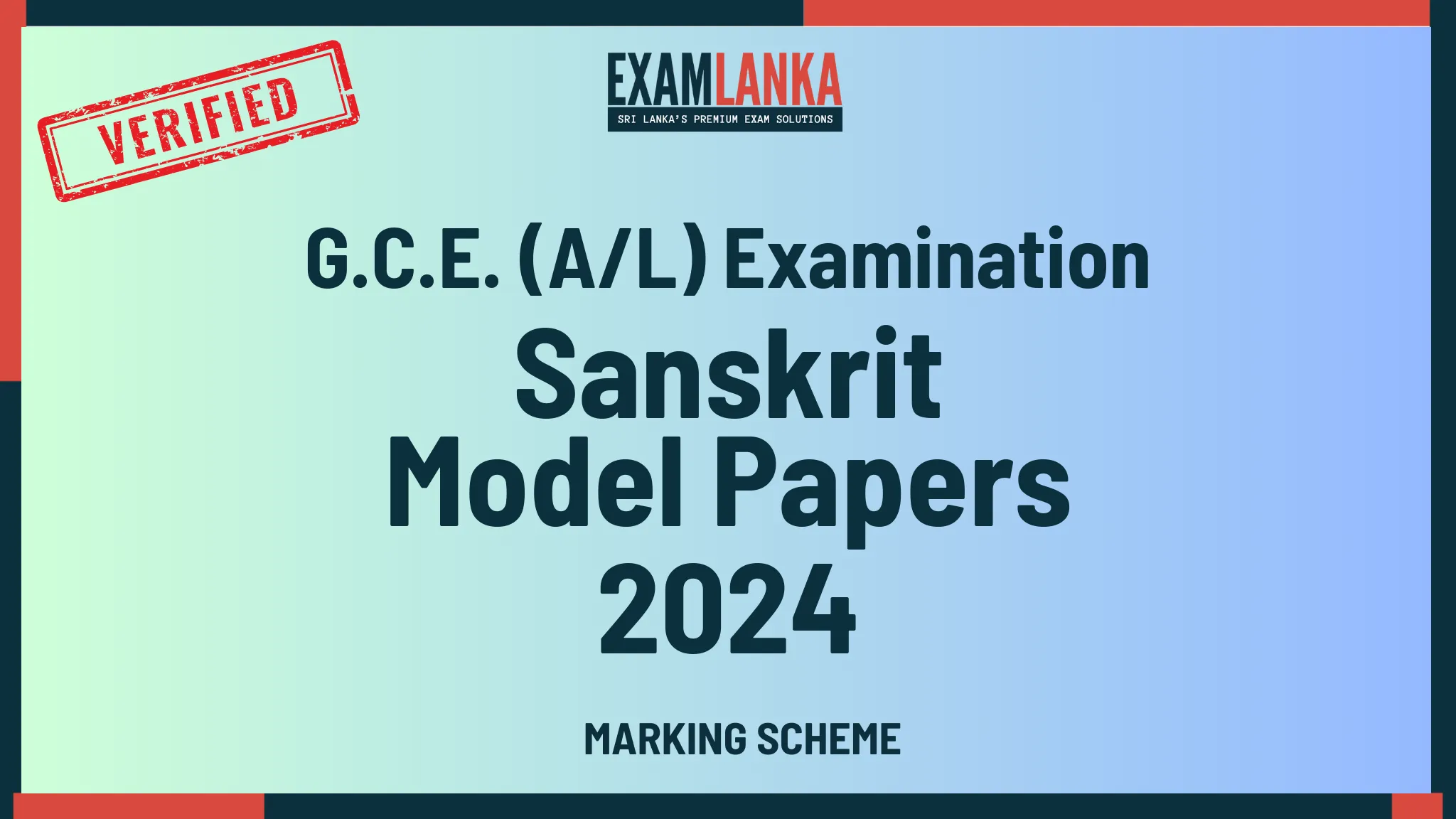 2024-al-sanskrit-model-paper-marking-scheme
