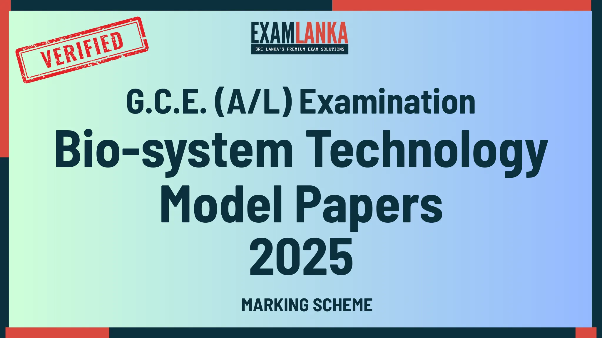 2025-al-bio-system-technology-model-paper-marking-scheme