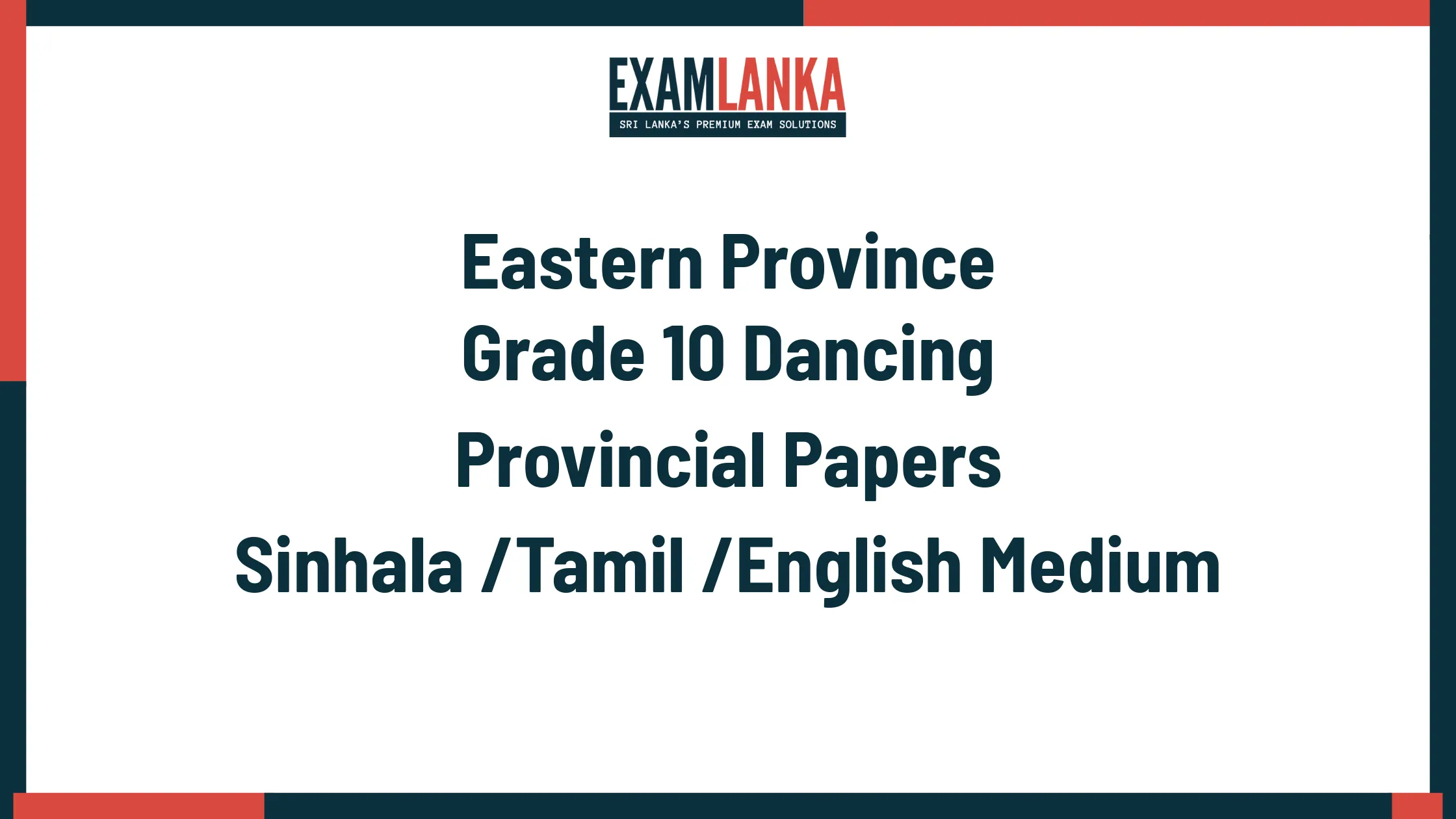 Eastern Province Grade 10 Dancing